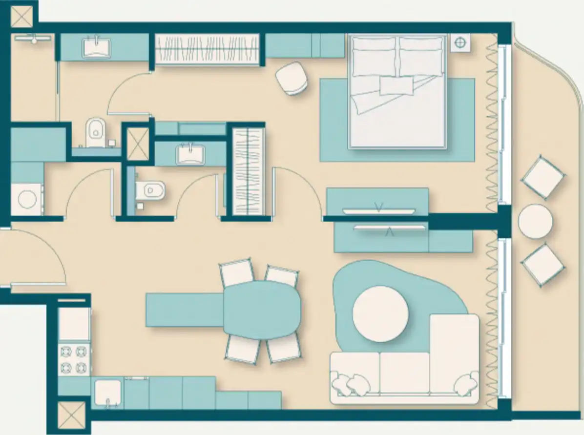 Floor Plans of Segrex Vitality Residence