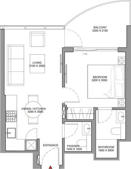 Floor Plans of Sobha Aquamont