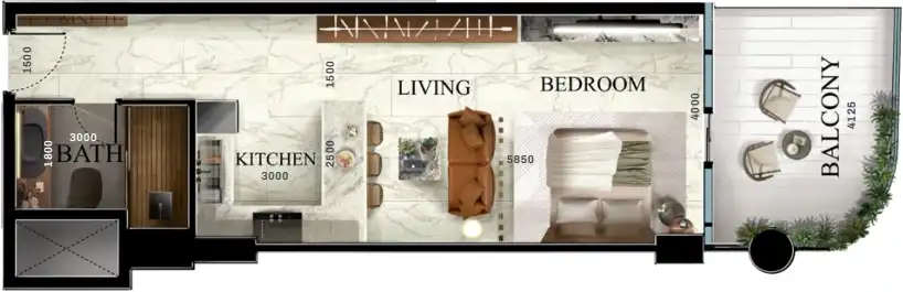 Floor Plans of Radiant Elite Tower