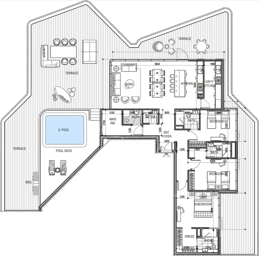 Floor Plans of Coastal Haven