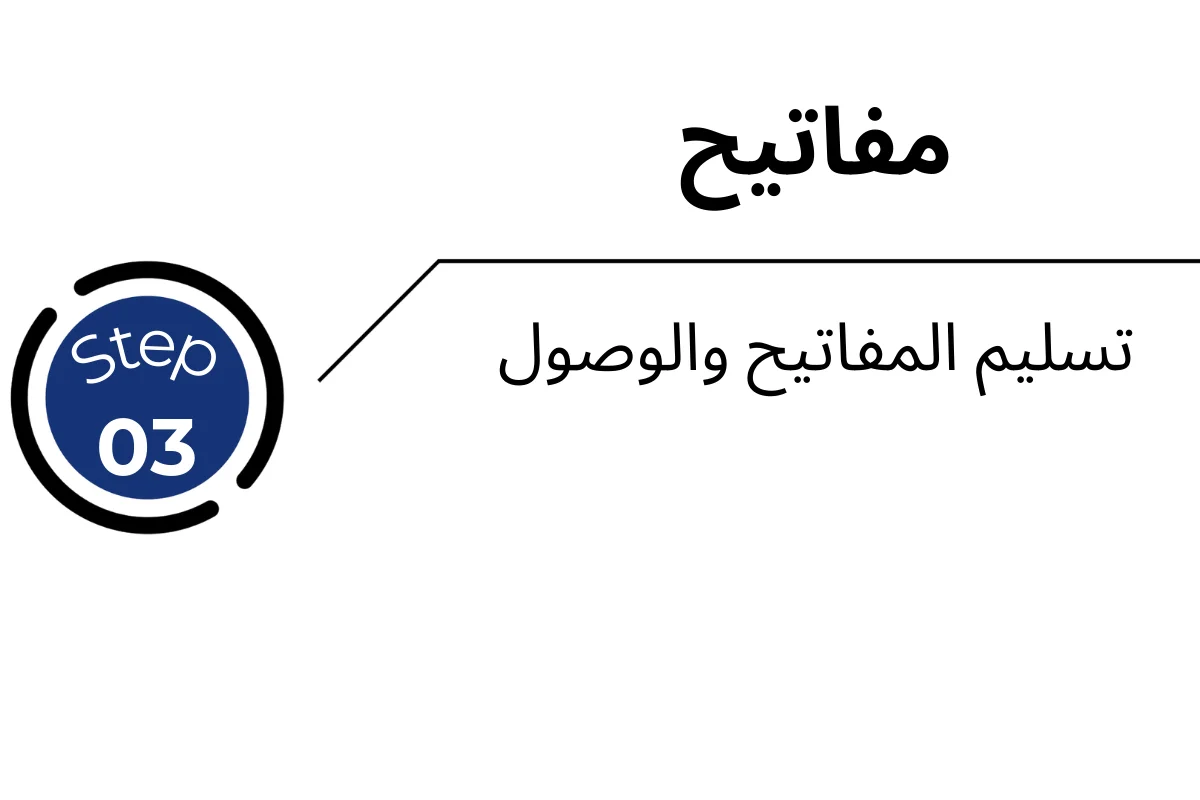 تسليم المفاتيح والدخول إلى الشقة تسليم المفاتيح والوصول إلى شركة إدارة العقارات لبدء إدارة الشقق في باتومي