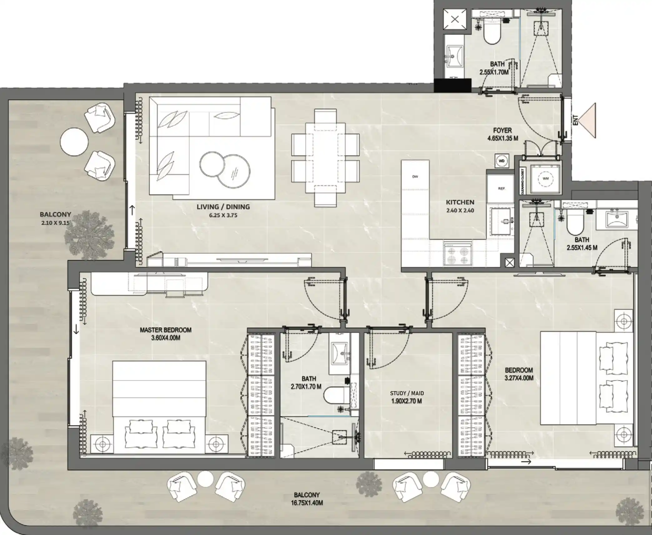 Floor Plans of Enso Amber