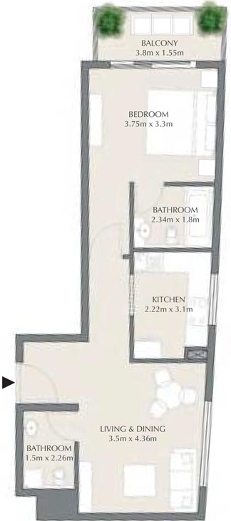 Floor Plans of Aqua Arc