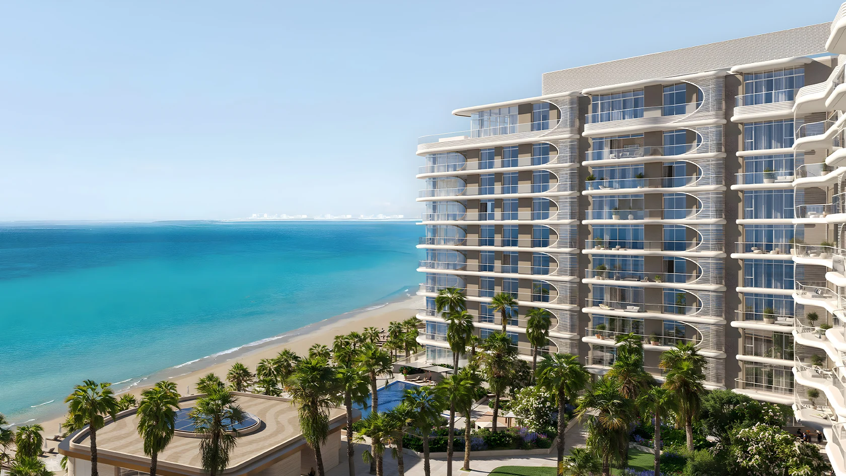 Aldar Fahid Beach Terraces at Fahid Island, Abu Dhabi