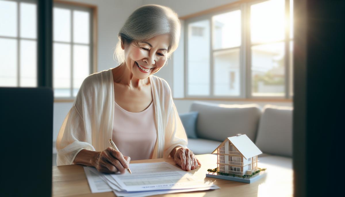 Как получить ВНЖ пенсионеру в Грузии Пожилой человек рассматривает документы и планирует переезд в Грузию