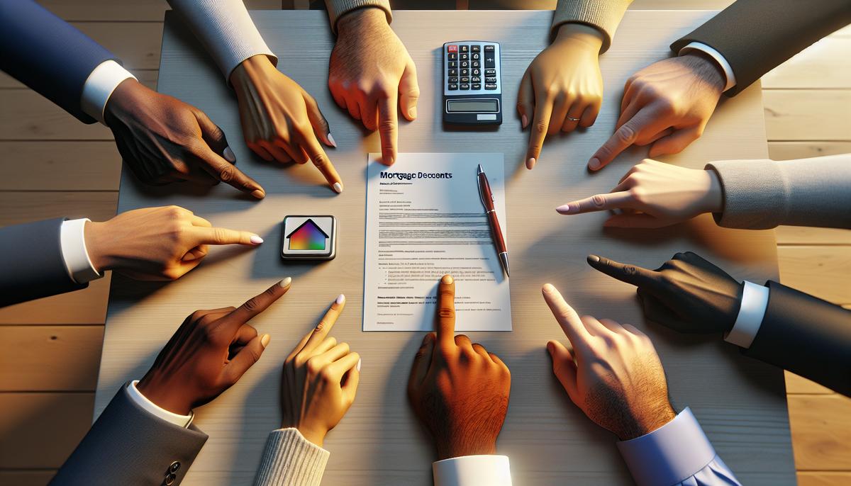 Комиссии банков: какие платежи скрыты в ипотечном договоре в 2026 Документы ипотеки и ручка на столе