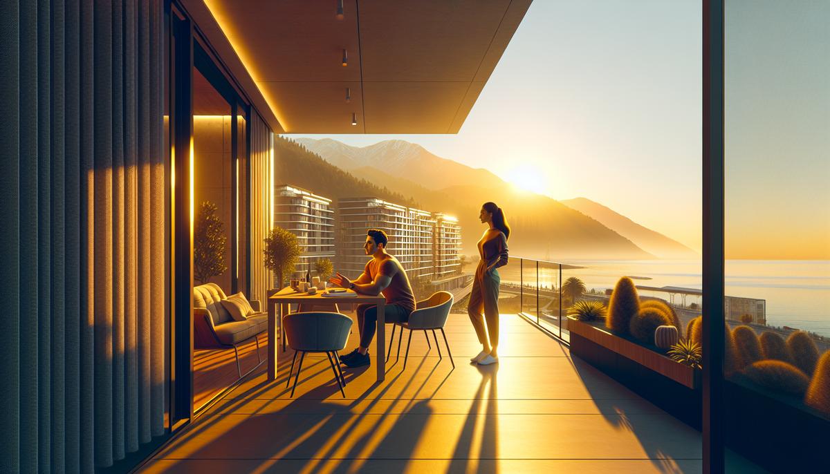 Вид на горы или на море в центре Батуми: что дороже и почему Панорама моря и гор в Батуми