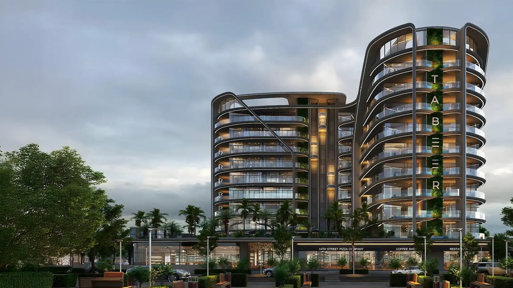 Parkside Boulevard by Tabeer Developments at Arjan, Dubai
