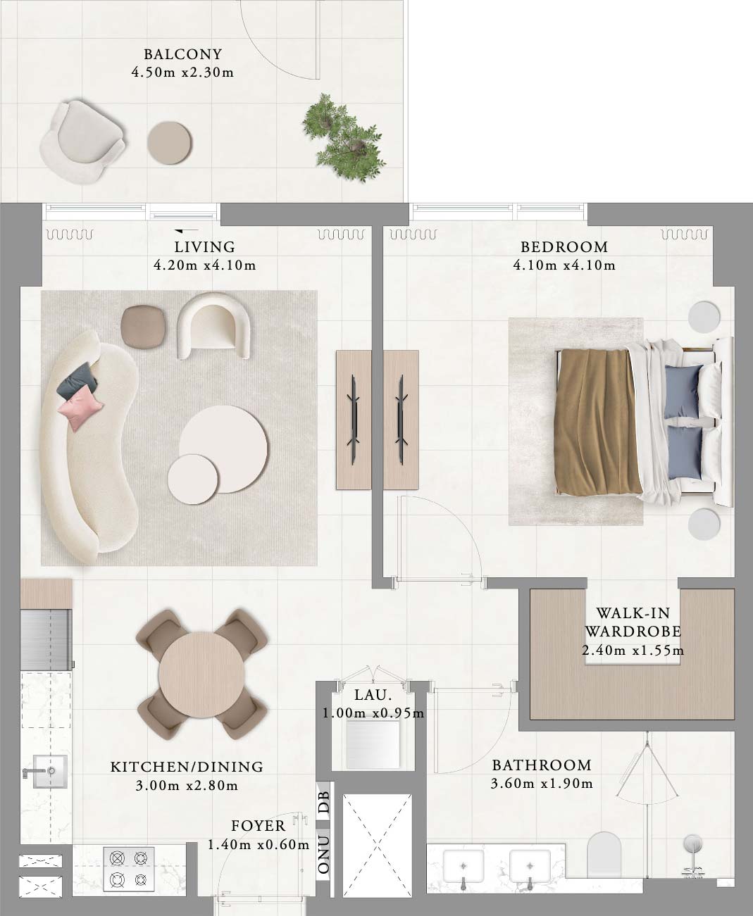 Floor Plans of Emaar Ocean Cove