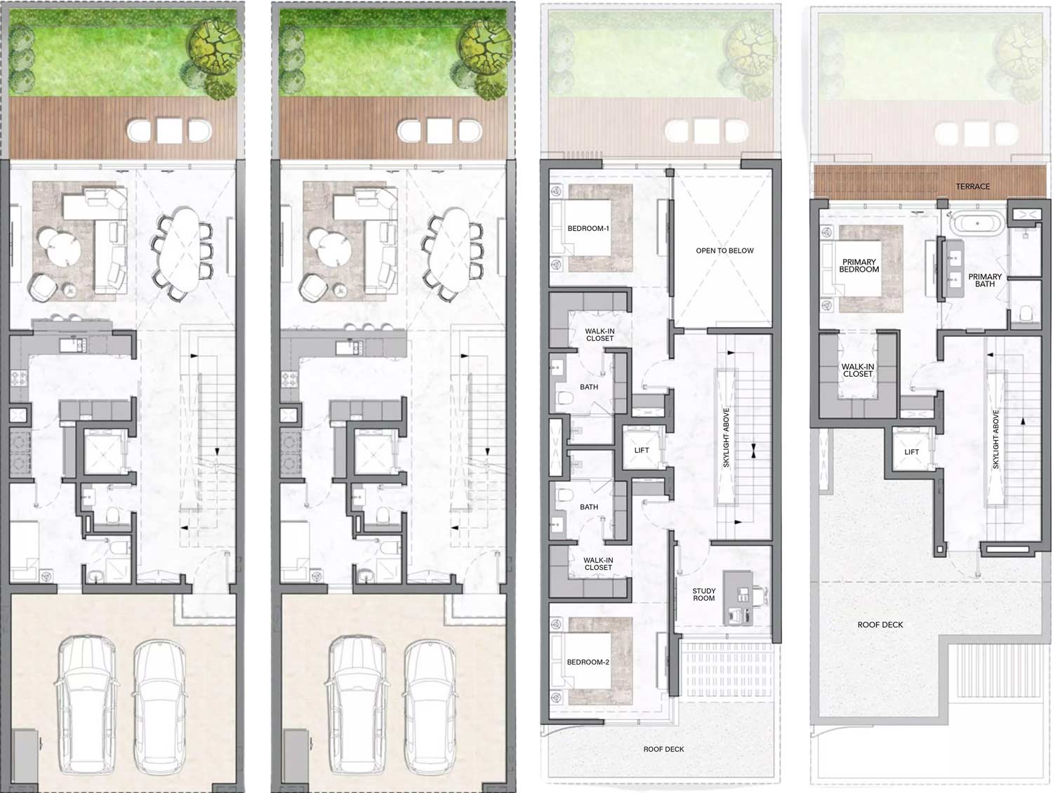 Floor Plans of Ellington The Watercrest