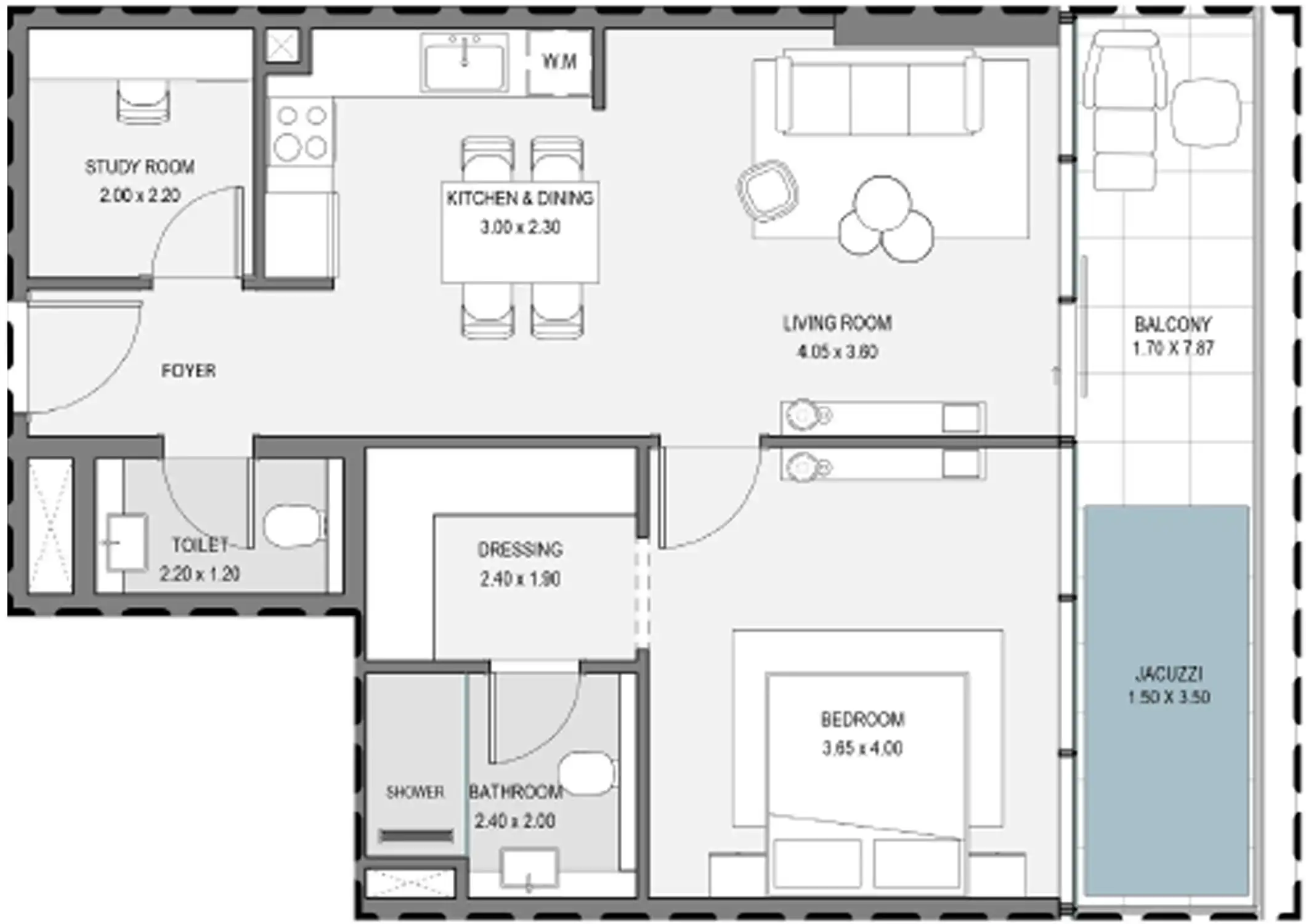 Floor Plans for Zen Lagoons by Sanzen in Dubai