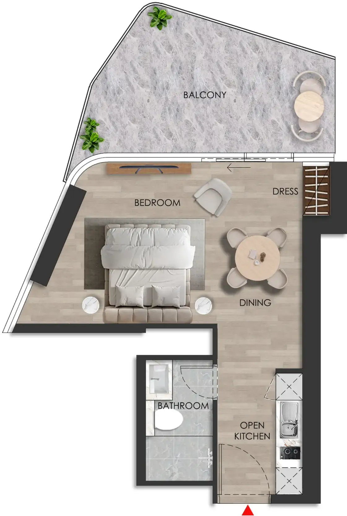 Floor Plans of The Beach Vista