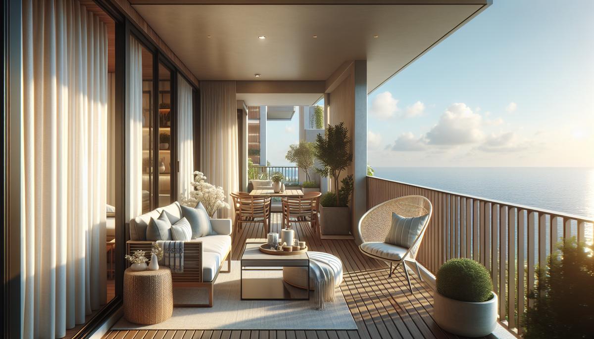 Инвестиции в квартиры для сдачи в аренду у моря Квартира с видом на море и балконом — инвестиция в аренду