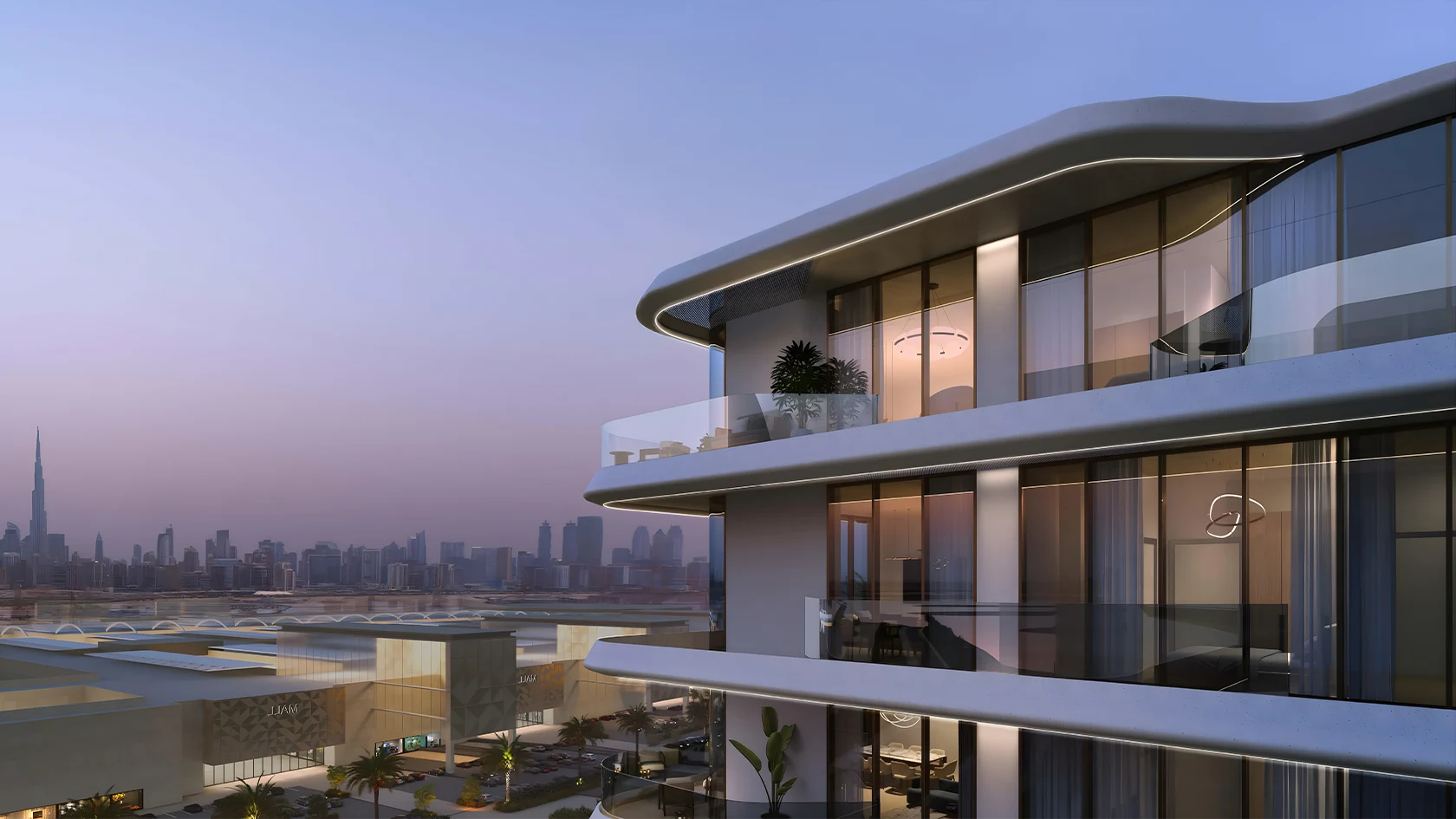 Апартаменты Flora Shore Beachside Residences в Дубае (Dubai Islands)