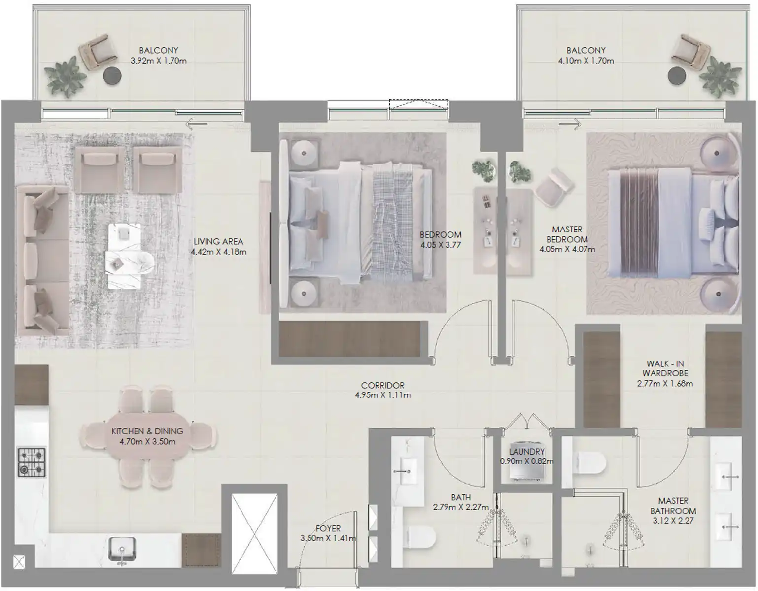 Floor Plans of Emaar Aurea