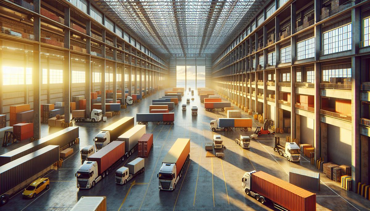 Склад в Батуми: ключевые параметры выбора и логистика Современный склад с погрузкой и фурами