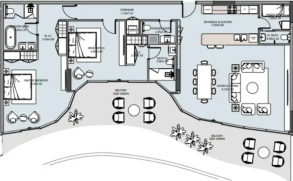Floor Plans of Henge Residences by NORD