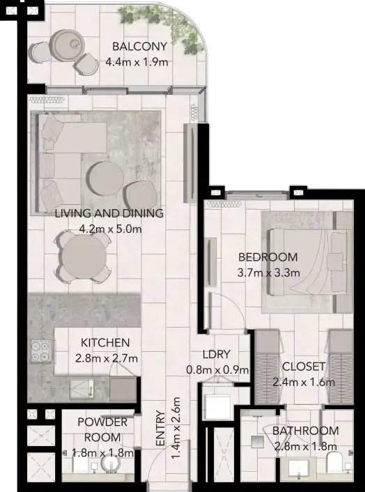 Floor Plans of Capria at Ghaf Woods