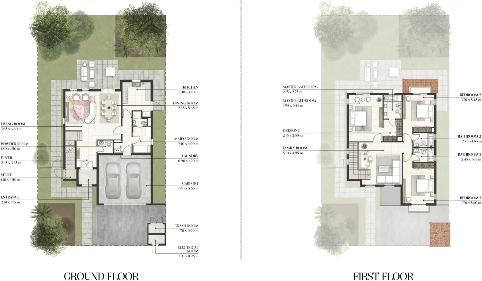 Floor Plans of Almeria at Bloom Living