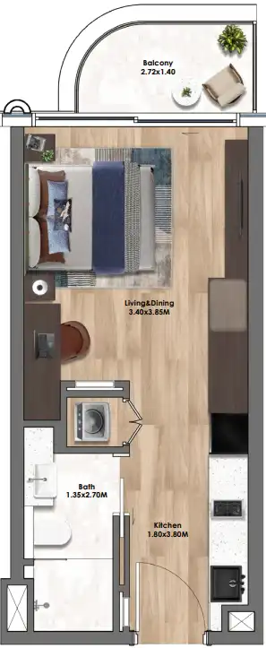 Floor Plans of Velos Residence