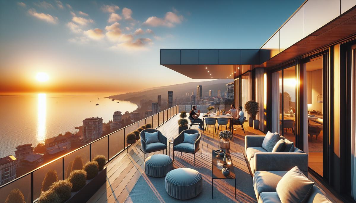 Пентхаусы в Батуми: кому подойдут и как выбирать Пентхаус с террасой и видом на море в Батуми на закате