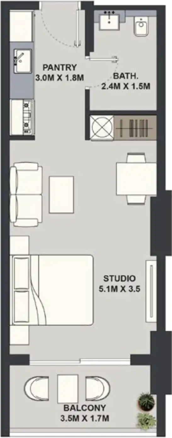 Floor Plans of Maison Elysee 3