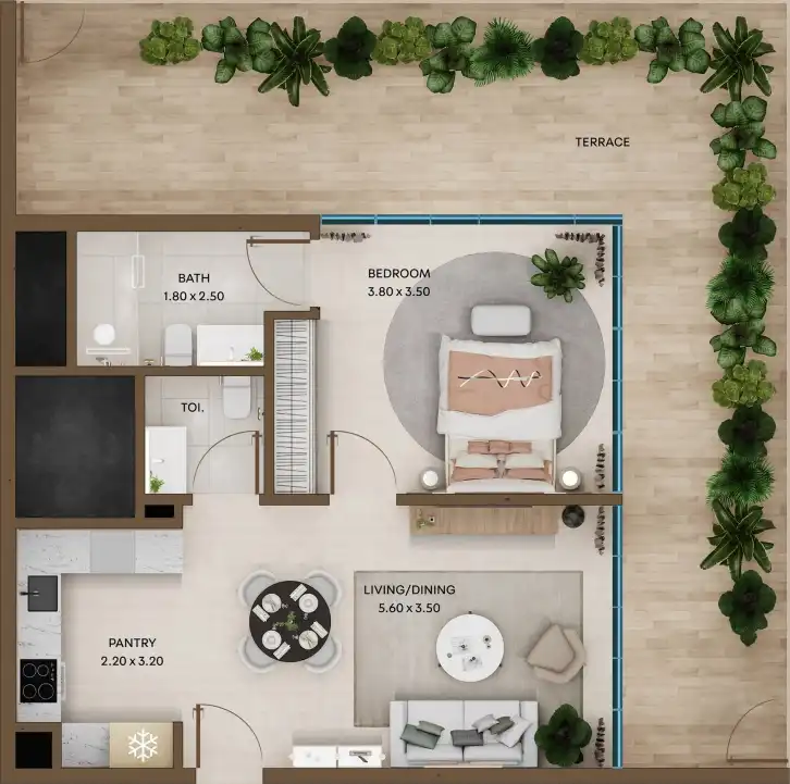 Планировки Coventry Residence 3