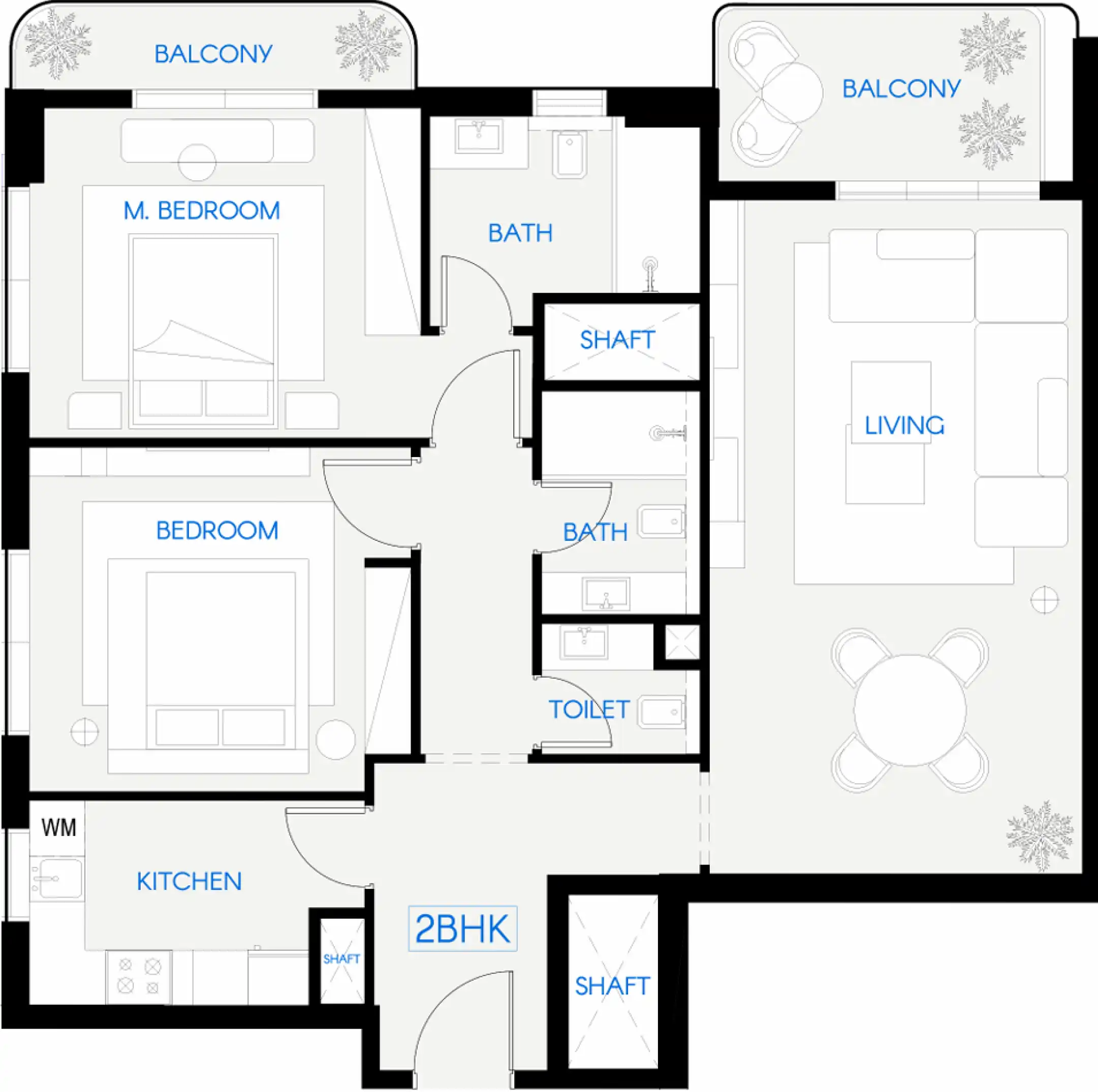 Планировка Celestara Residences