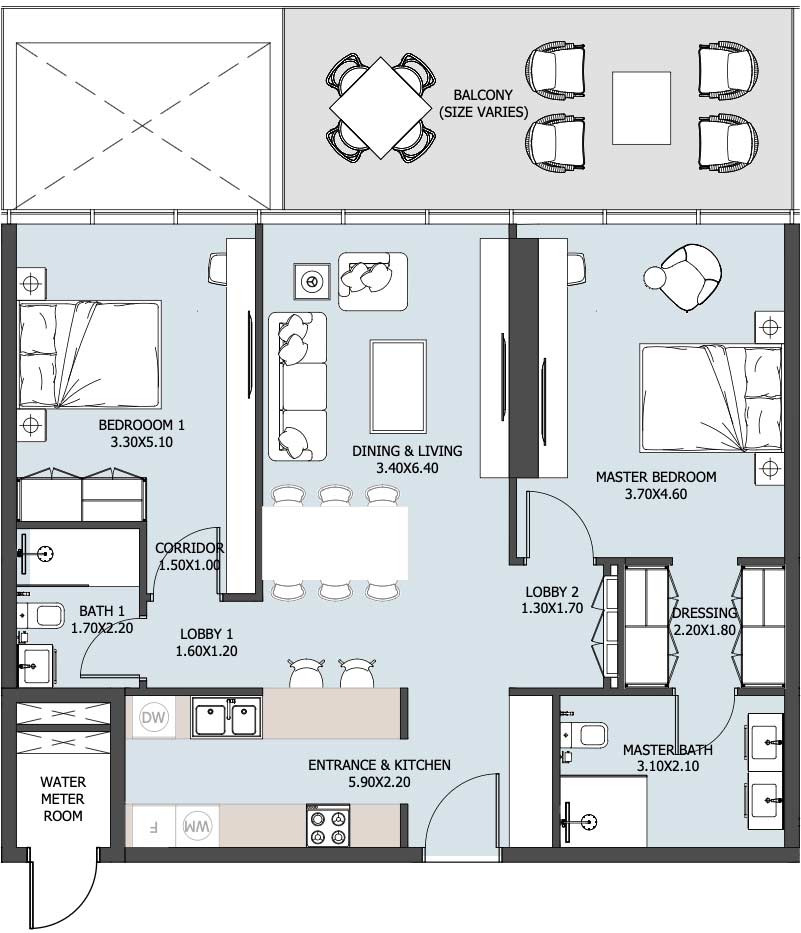 Floor Plans of Marlin by Reportage Properties