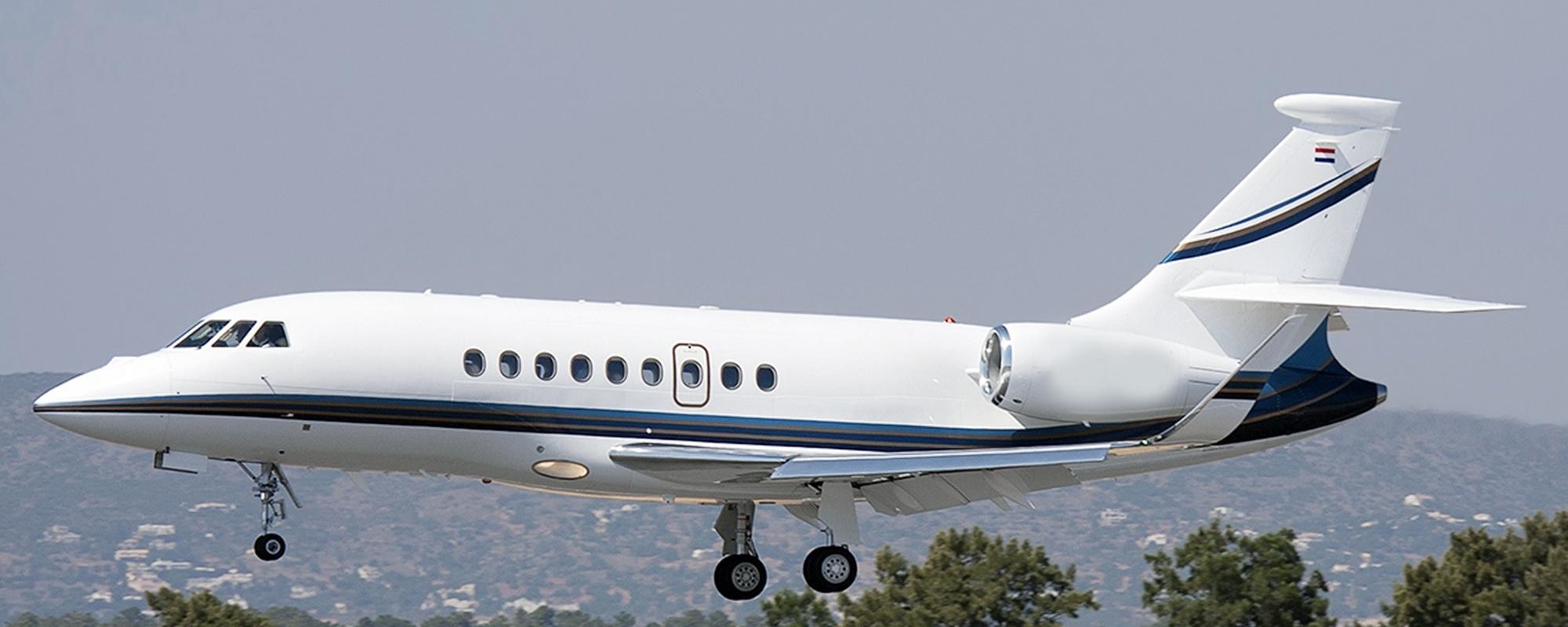 Book Private Air Charter on Falcon 2000