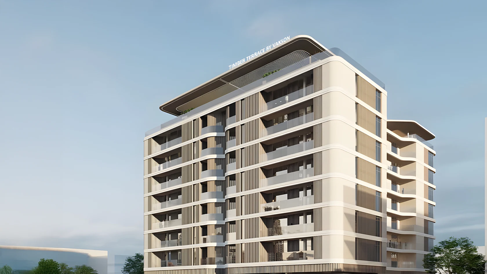 Timber Terrace by Vakson — Апартаменты в районе Dubai South