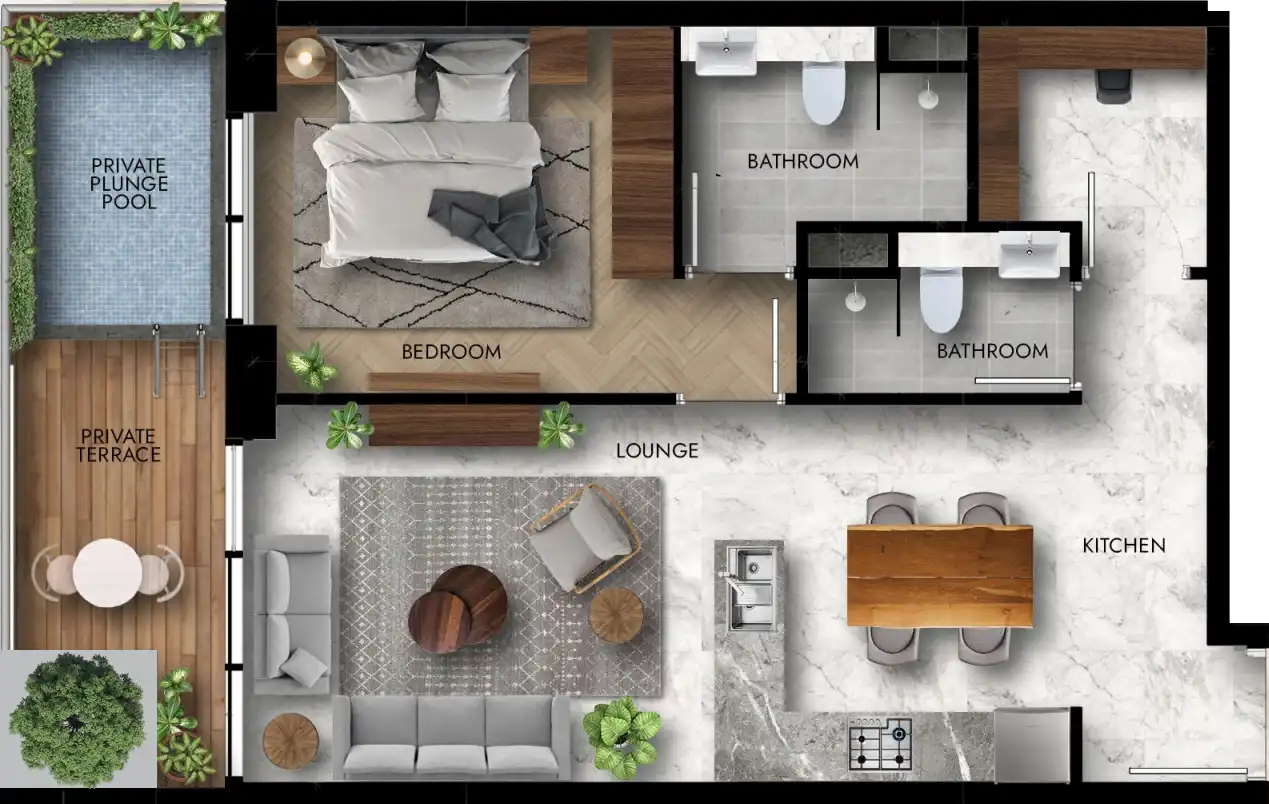Планировки Lucky Royale Residence
