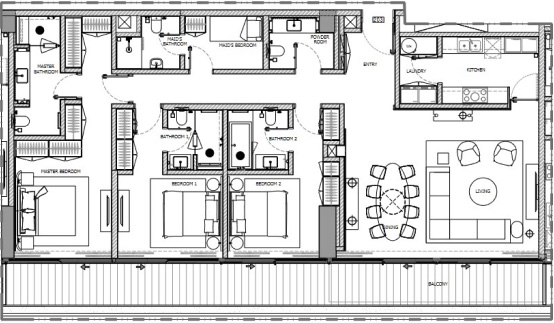 Floor Plans of Eden House The Canal