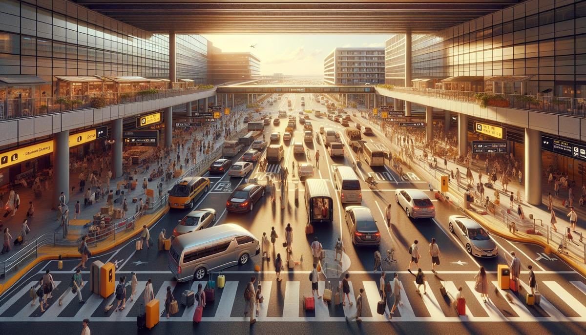 Пробки и парковка летом в аэропортном районе: как это влияет на аренду Автомобили у въезда в аэропорт