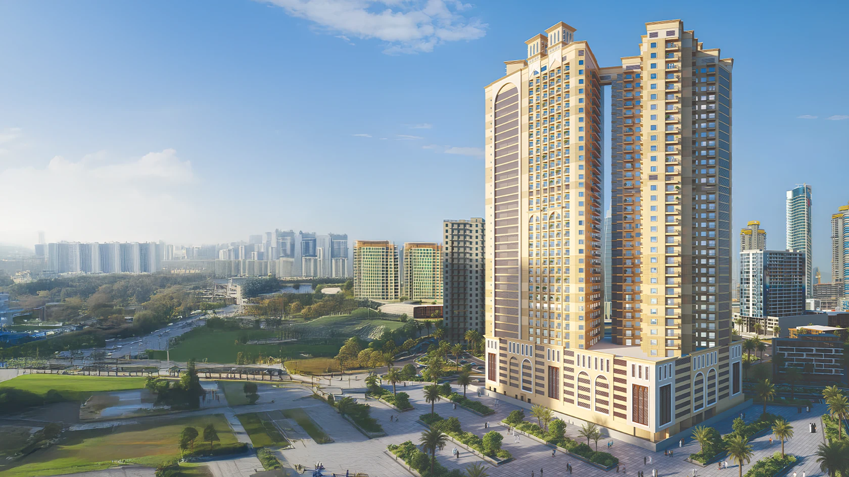 Barajeel Towers by GJ Properties at Ajman, Al Rashidiya 1
