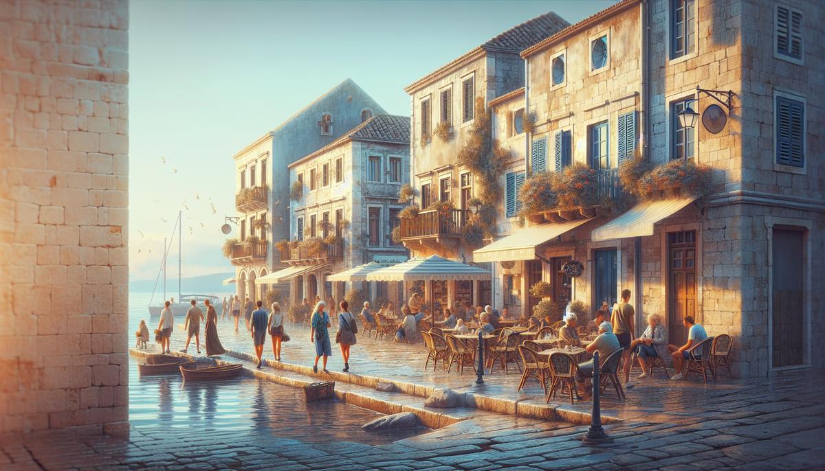 Как выбирать улицу в Старом городе: море, туристические маршруты и шум Улица Старого города у моря