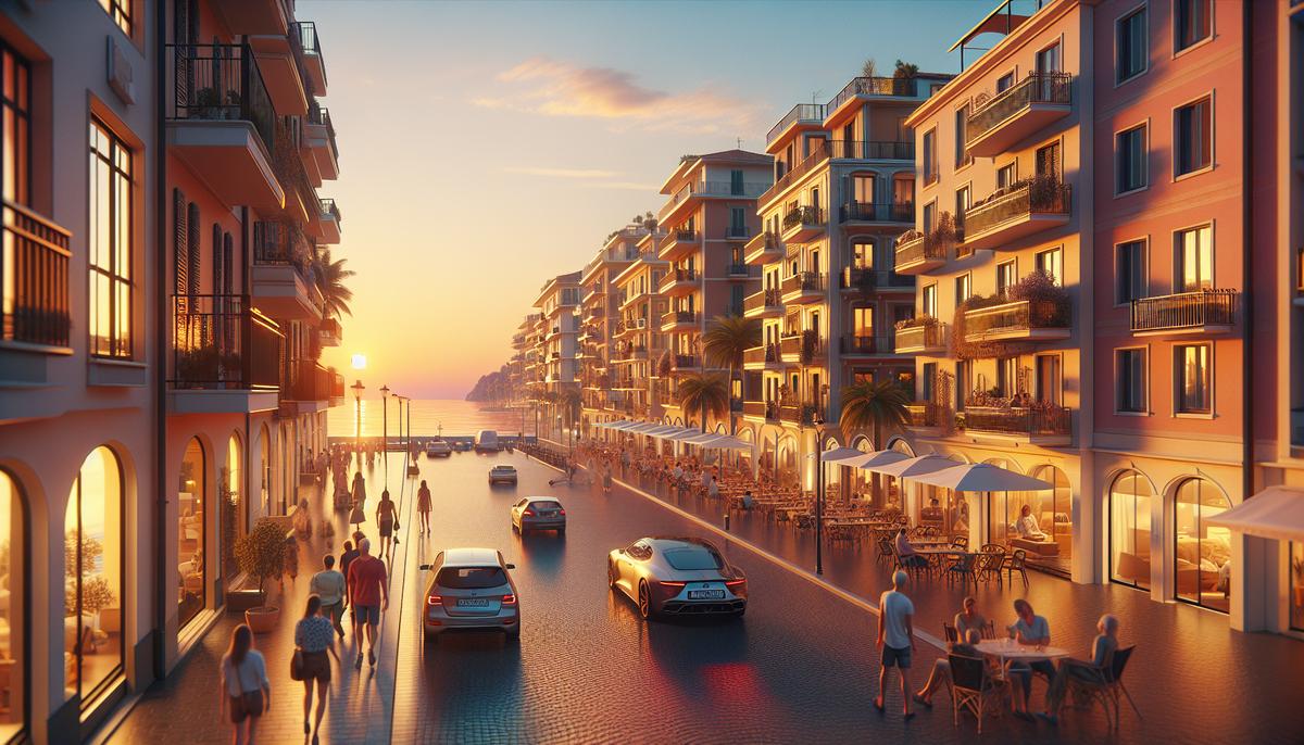 Как пережить сезон туристов: шум, пробки и выбор района Улица города с туристами и пробками