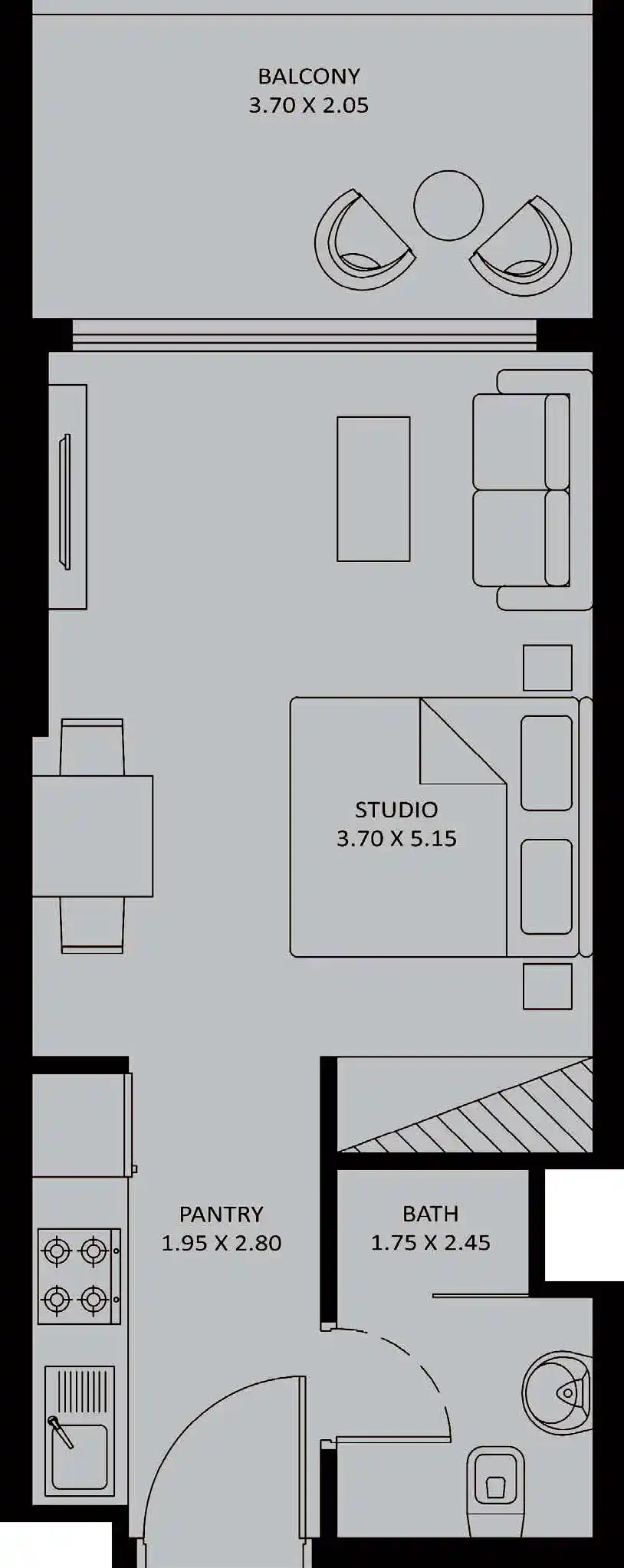 Floor Plans for Danube Oasiz in Dubai