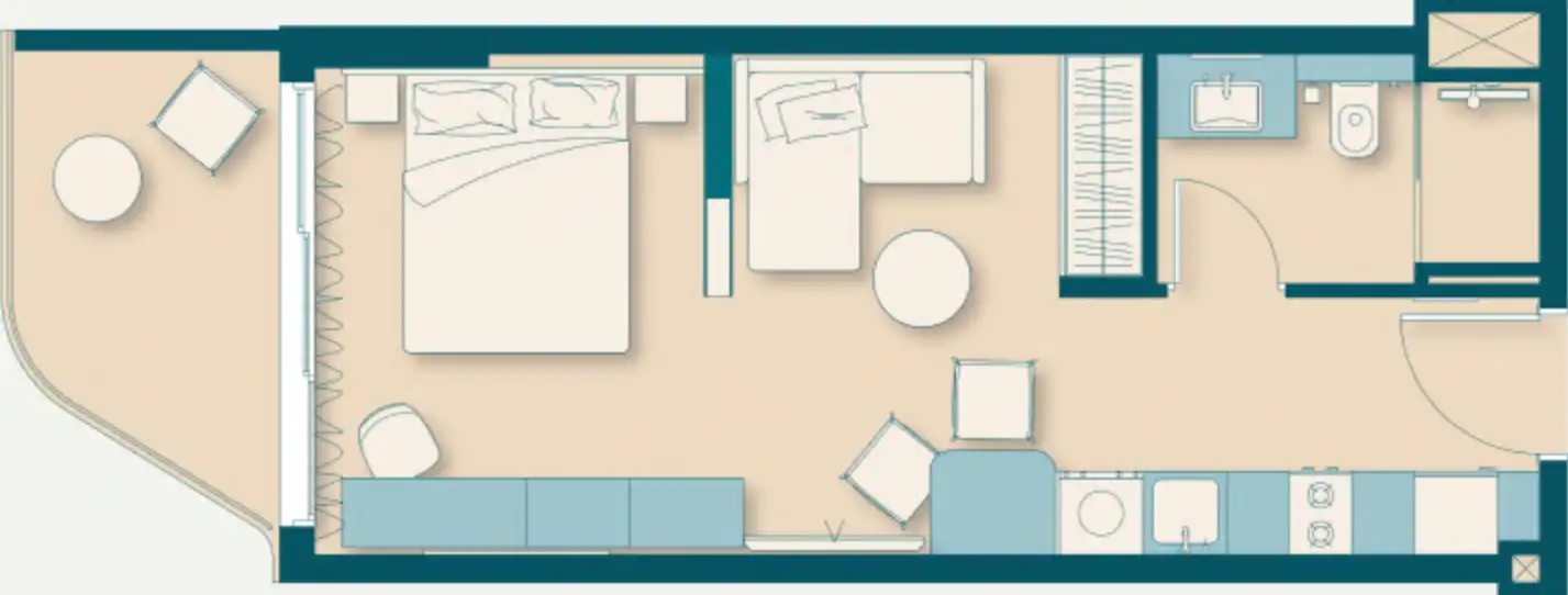 Floor Plans of Segrex Vitality Residence