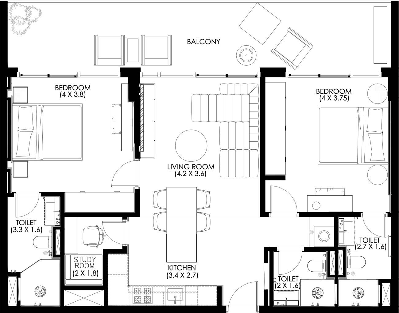 Floor Plans of Hammock Park