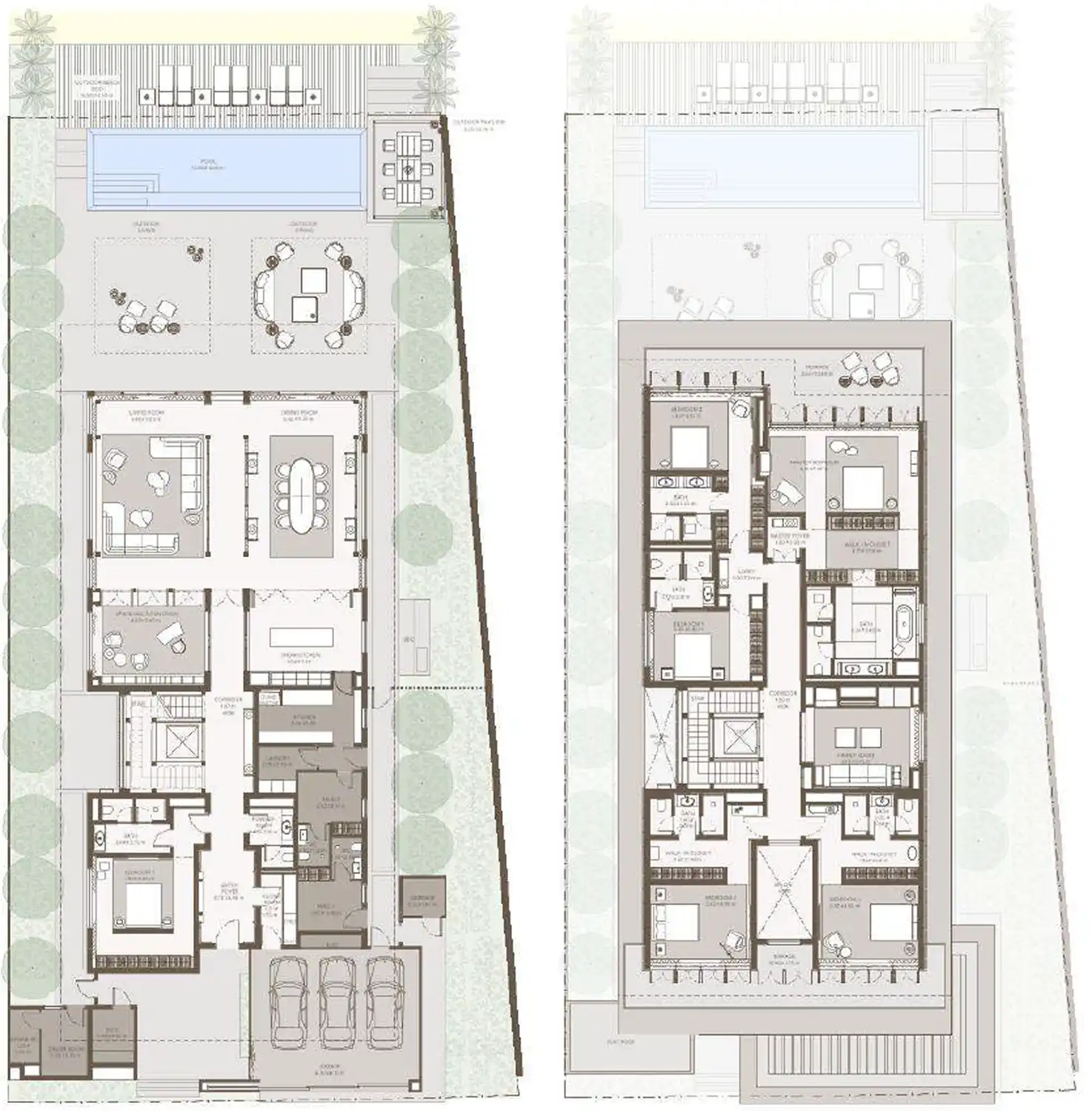 Floor Plans for Armani Beach Residences Ras Al Khaimah in Ras Al Khaimah