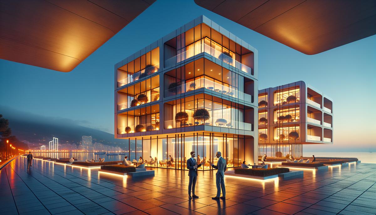 Покупка коммерческой недвижимости в Батуми: риски и выгоды Коммерческая недвижимость в Батуми: офисное и торговое здание у моря