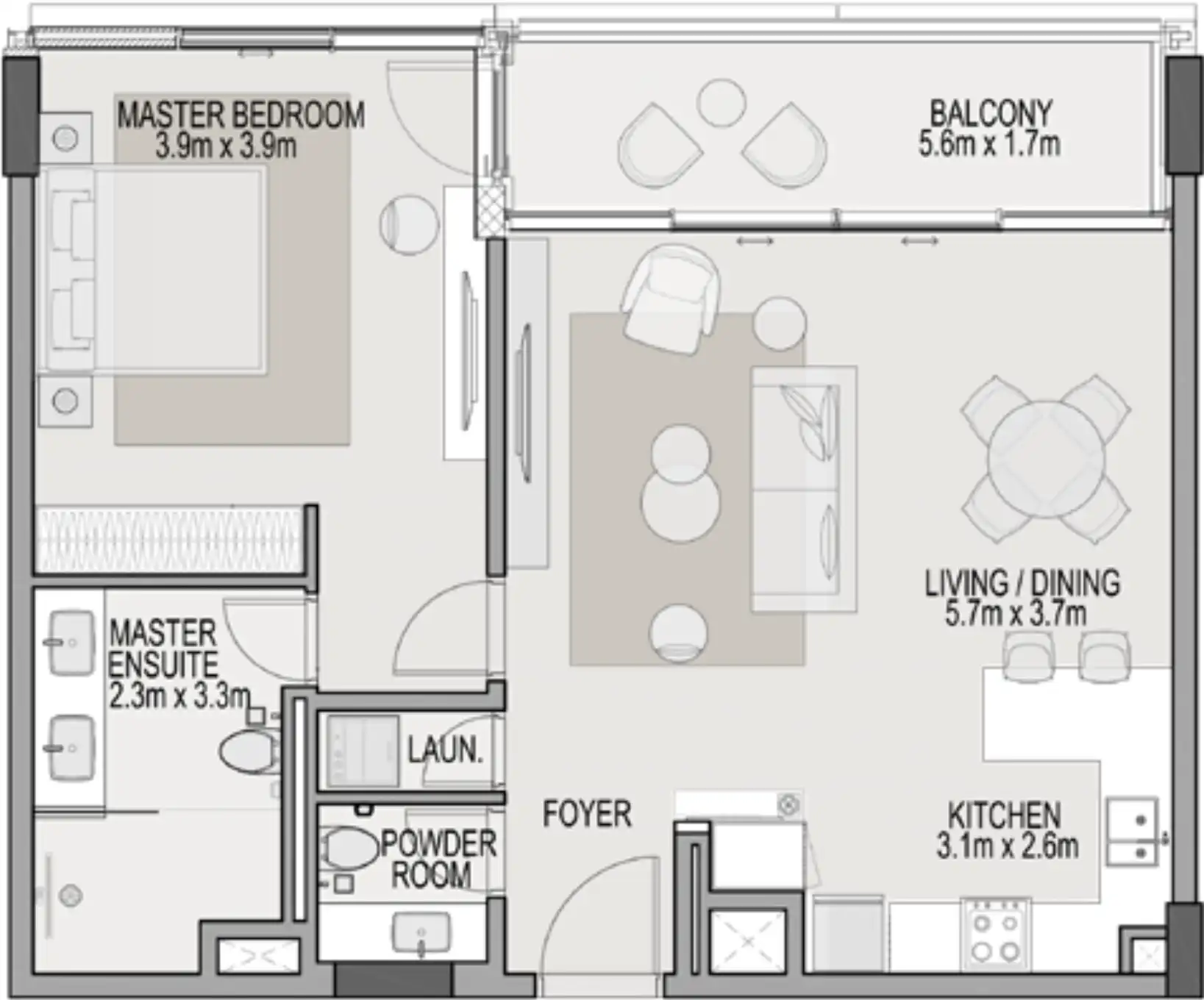 Floor Plans for The Berkeley Residences Dubai Hills Estate in Dubai