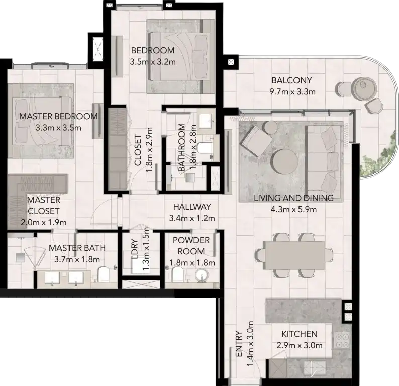 Floor Plans of Capria at Ghaf Woods