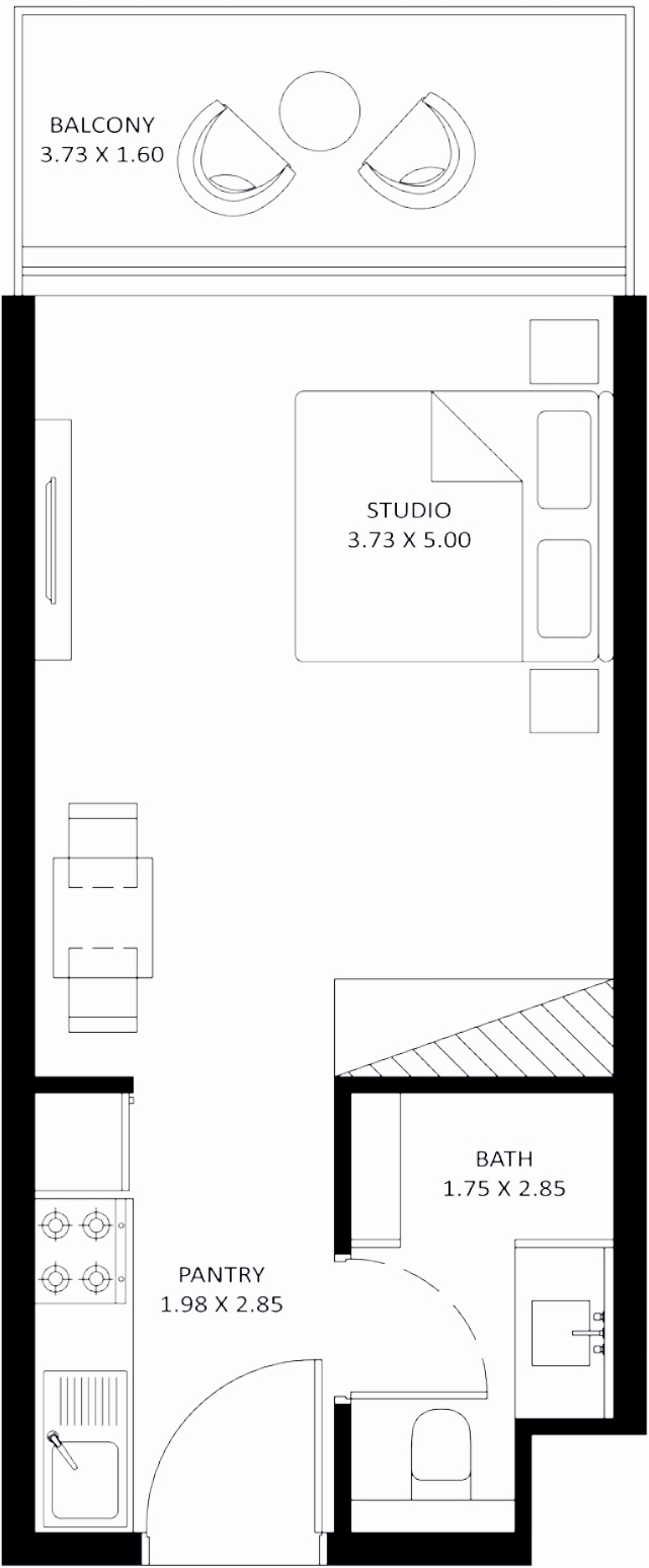 Floor Plans of Danube Bayz 101