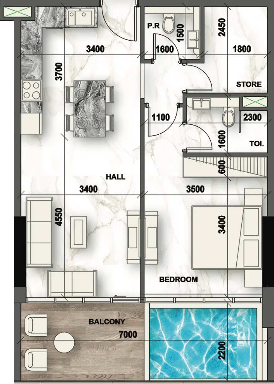 Floor Plans of Peace Lagoons