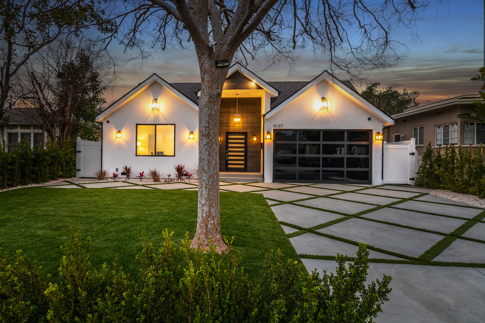 Modern style house in North Hollywood