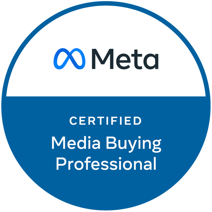 Kim Romanov is Meta Certified Media Buying Professional